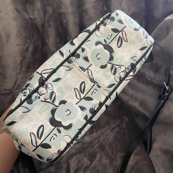 Disney Dooney & Bourke Floral Mickey Mouse Crossbody - Picture 6 of 7